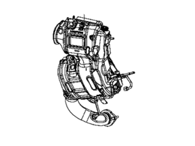 Jeep Cherokee Catalytic Converter - 68335509AC