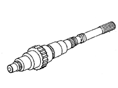 Mopar 5016385AA Shaft 5016385AA Mopar Shaft Illustration 1 of 1