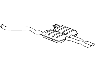 2006 Chrysler 300 Exhaust Pipe - E0019412