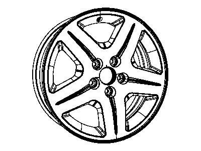 2009 Dodge Caliber Spare Wheel - YW38PAKAC