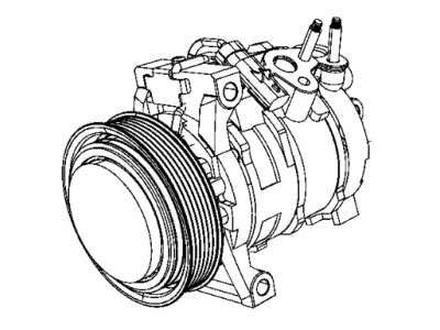 Dodge Caliber A/C Compressor - R5111296AC