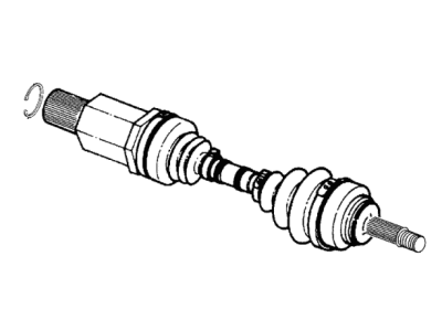 Chrysler Voyager Axle Shaft - R2073668