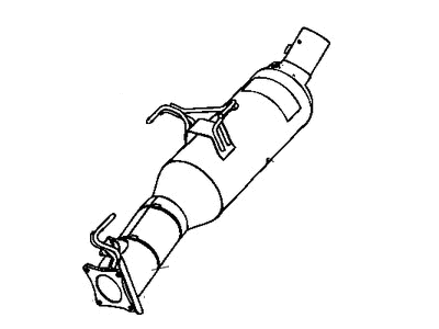 Ram 5500 Catalytic Converter - 68371836AA