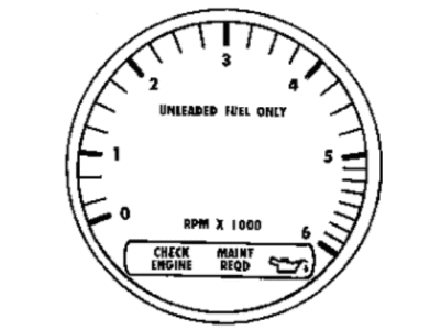 Dodge Tachometer - 4723729