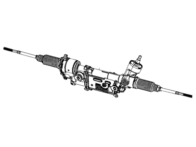 Mopar 68418398AD Rack And PINION