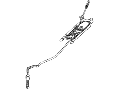 Mopar 68260501AA Transmission Gearshift Control Cable