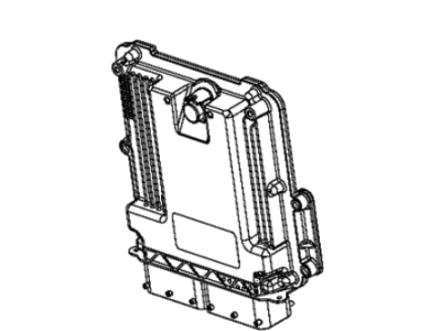 Jeep Cherokee Engine Control Module - 68234027AD