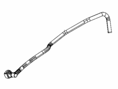 Jeep Cherokee Brake Booster Vacuum Hose - 4581562AF