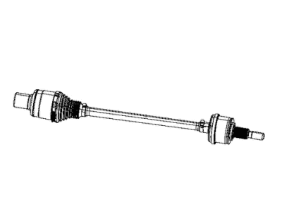 Chrysler Voyager Axle Shaft - 68264544AA