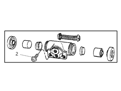 Dodge Wheel Cylinder - V2106244AA