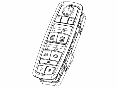 Chrysler 300 Power Window Switch - 68455275AA