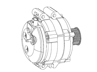 2015 Ram 1500 Alternator - R6029696AA