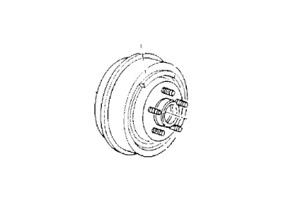 1995 Chrysler Town & Country Wheel Hub - V5023760AA