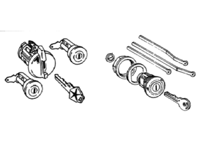 Chrysler LeBaron Door Lock - 4246926