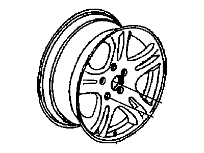 2006 Chrysler Sebring Spare Wheel - 4782762AD