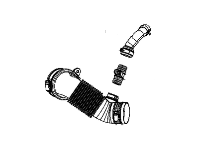 Jeep Cherokee Air Intake Coupling - 68145771AD