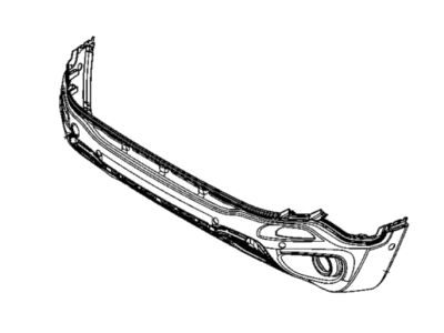 Mopar 6XD54LXHAA Front Lower Bumper Cover