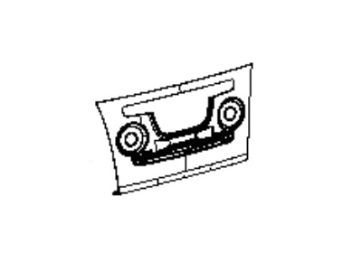 Mopar 68293629AB Stack-Vehicle Feature Controls