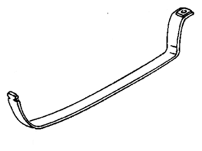 1988 Dodge Lancer Fuel Tank Strap - 4203965