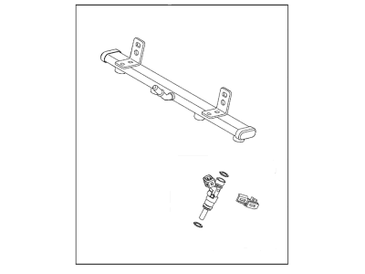 Jeep Compass Fuel Rail - 68275067AA