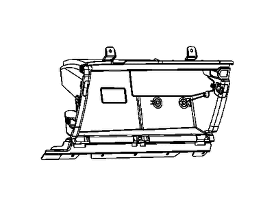 Mopar 6PM28TX7AH Glove Box-Instrument Panel