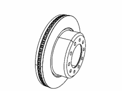 Mopar 68415392AA Brake Rotor