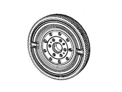 2019 Jeep Renegade Flywheel - 52109031AB