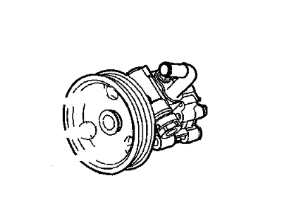 Jeep Commander Power Steering Pump - R2089339AC