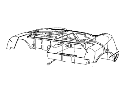 Dodge Viper Floor Pan - 4848187AB