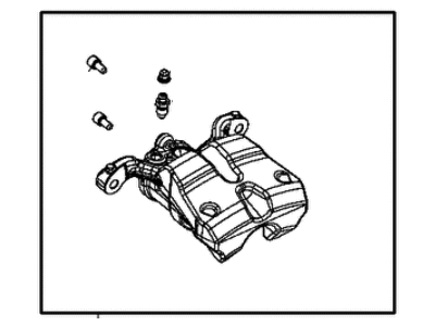 Mopar 68225304AC CALIPER-Disc Brake