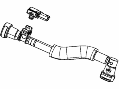 2021 Ram 1500 PCV Valve Hose - 53011328AB