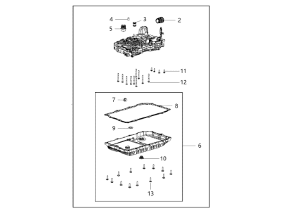 Jeep Grand Cherokee Valve Body - RL348506AB