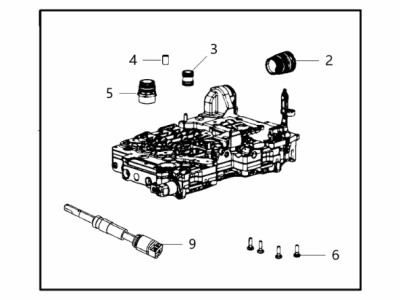 Jeep Grand Cherokee Valve Body - R8261622AC