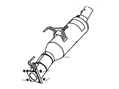 Ram 5500 Catalytic Converter - 68259654AE