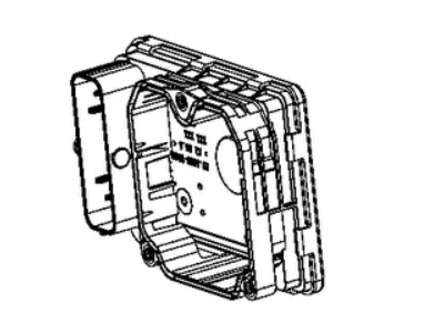 Jeep Wrangler ABS Control Module - 68438389AH