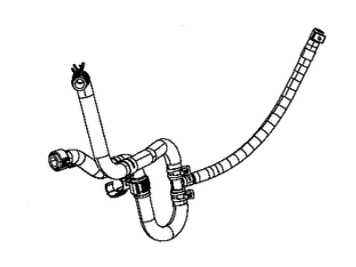 Mopar 68248842AA Line-Power Steering Return