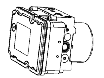 Jeep Cherokee ABS Control Module - 68496424AA