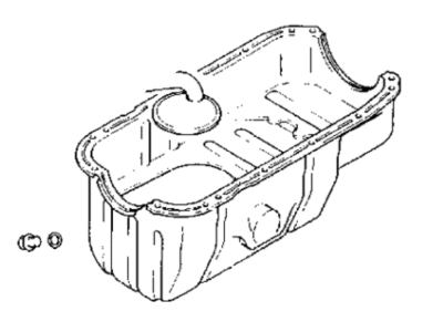 Chrysler Town & Country Oil Pan - MD189191