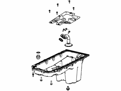 Mopar Oil Pan - 53011194AE