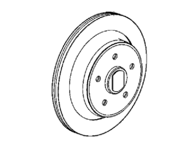 Mopar V5018411AA Brake Rotor