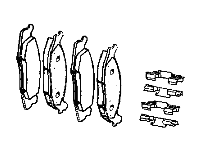 Jeep Commander Brake Pad - 2AMV3868AA