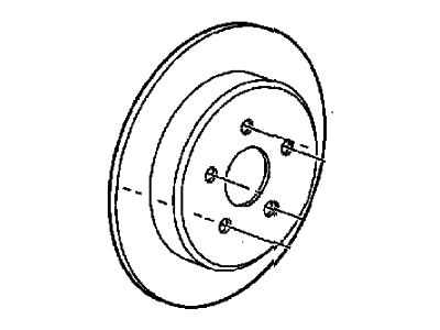 Chrysler Pacifica Brake Disc - 2AMV1240AA