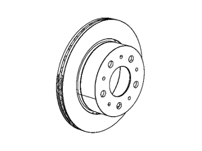 Mopar 2AMV3434AC Brake Rotor