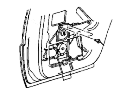 Dodge Dynasty Window Regulator - 4445375