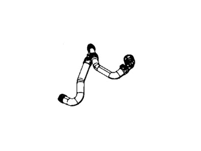 2021 Jeep Wrangler Radiator Hose - 68280788AC