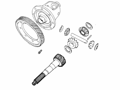 Chrysler Voyager Differential - 4659496AB