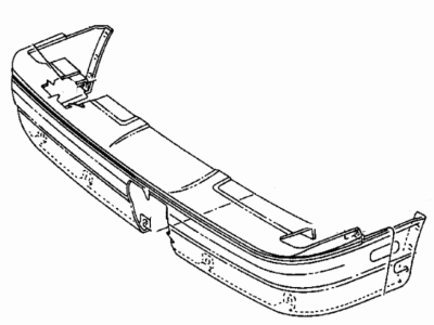 1990 Dodge Daytona Bumper - 4451375