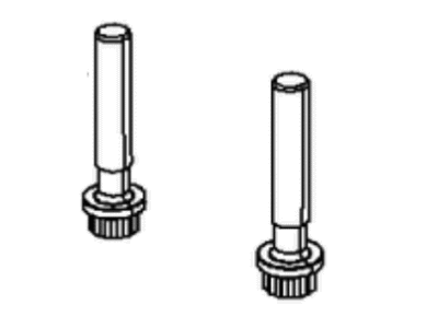 Mopar 6510425AA Bolt-HEXAGON FLANGE Head