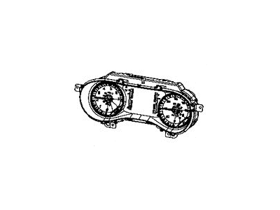 2017 Chrysler Pacifica Speedometer - 68227904AD