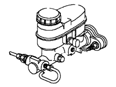 1999 Dodge Stratus Brake Master Cylinder - V1104192AA